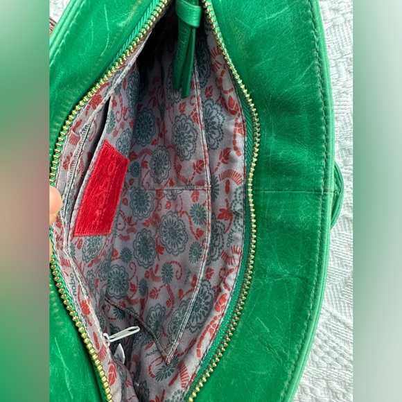 HOBO Intl. Leather Vintage Green Shoulder bag - Picture 5 of 12